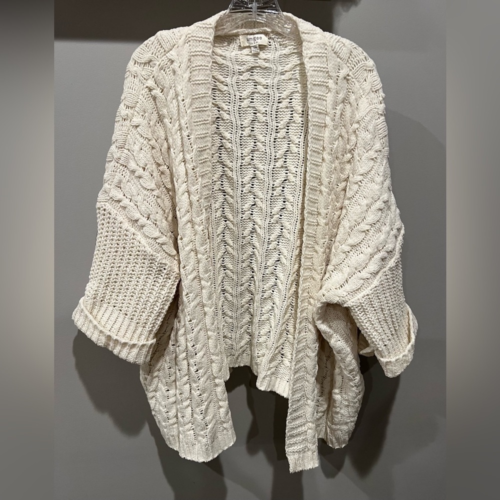 Cozy Cream Cable Knit Sweater